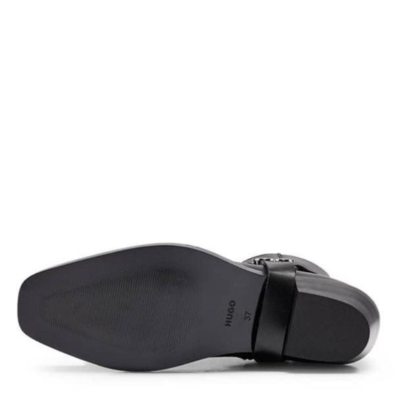 HUGO • KODY LEATHER ANKLE BOOTS - Picture 5 of 9